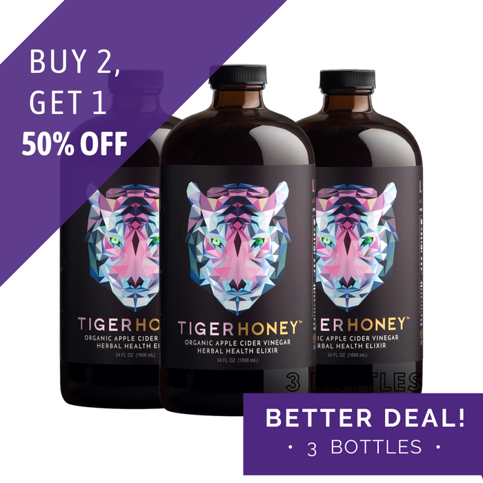 TIGERHONEY Wellness Tonic (3-Month Supply)