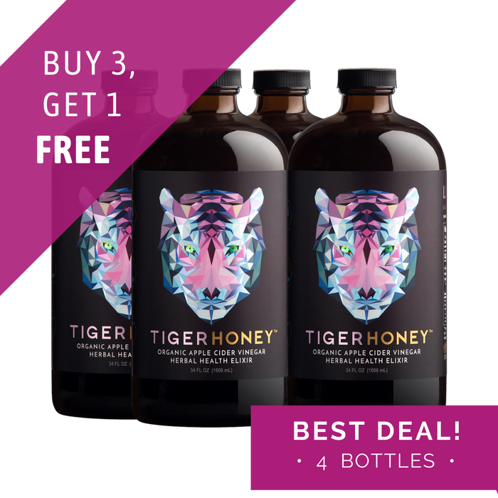 TIGERHONEY Wellness Tonic (4-Month Supply)